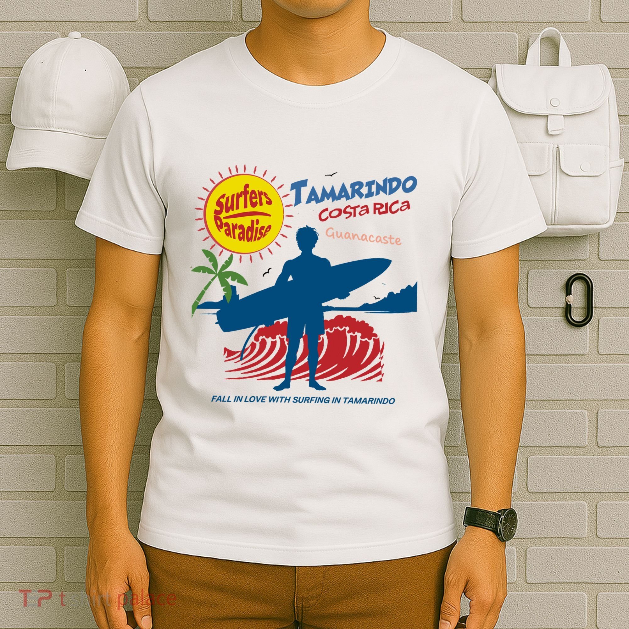 Tamarindo Costa Rica Surfer T-Shirt