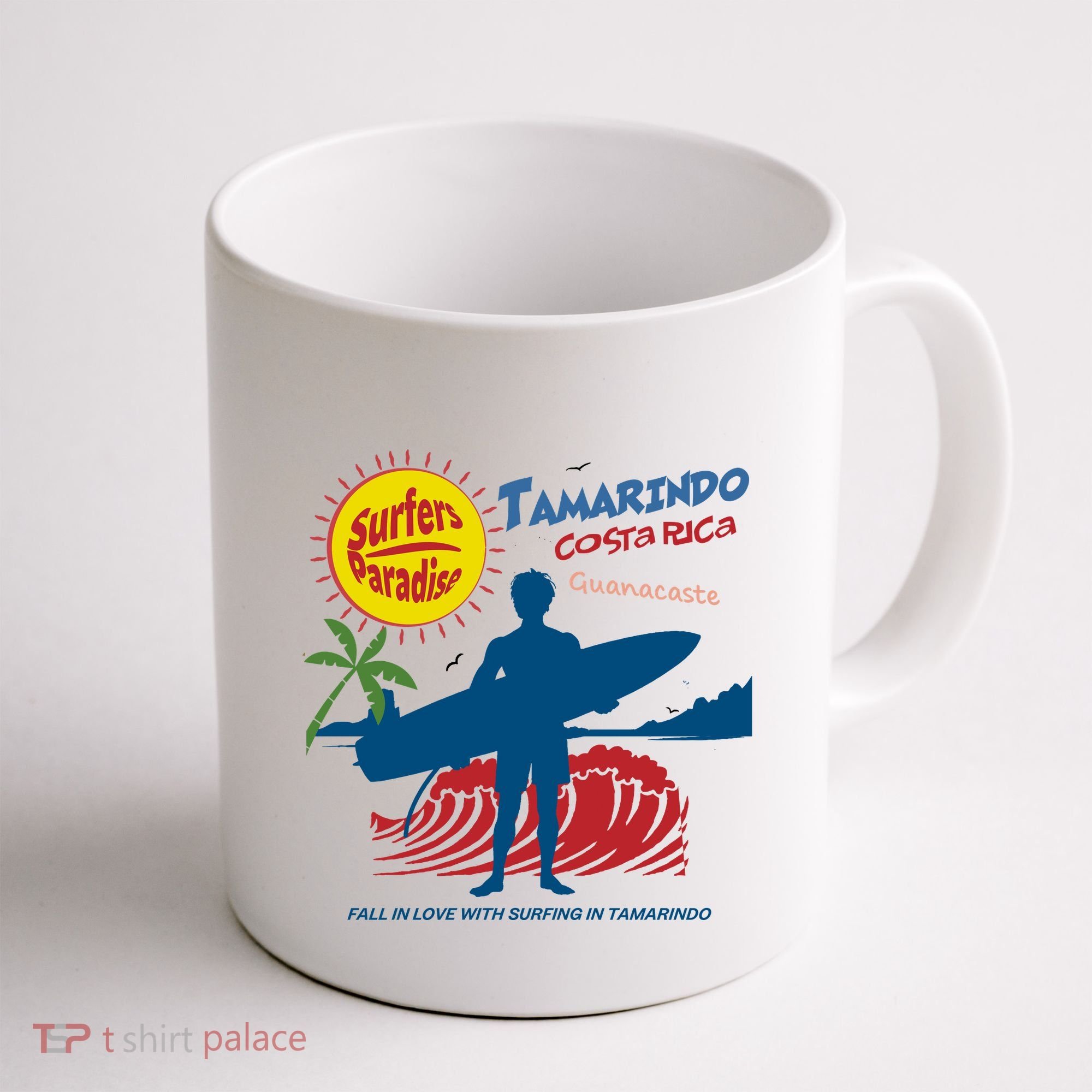 Tamarindo Costa Rica Surfer Coffee Mug