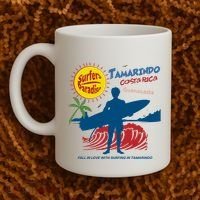 Tamarindo Costa Rica Surfer Coffee Mug thumb 2