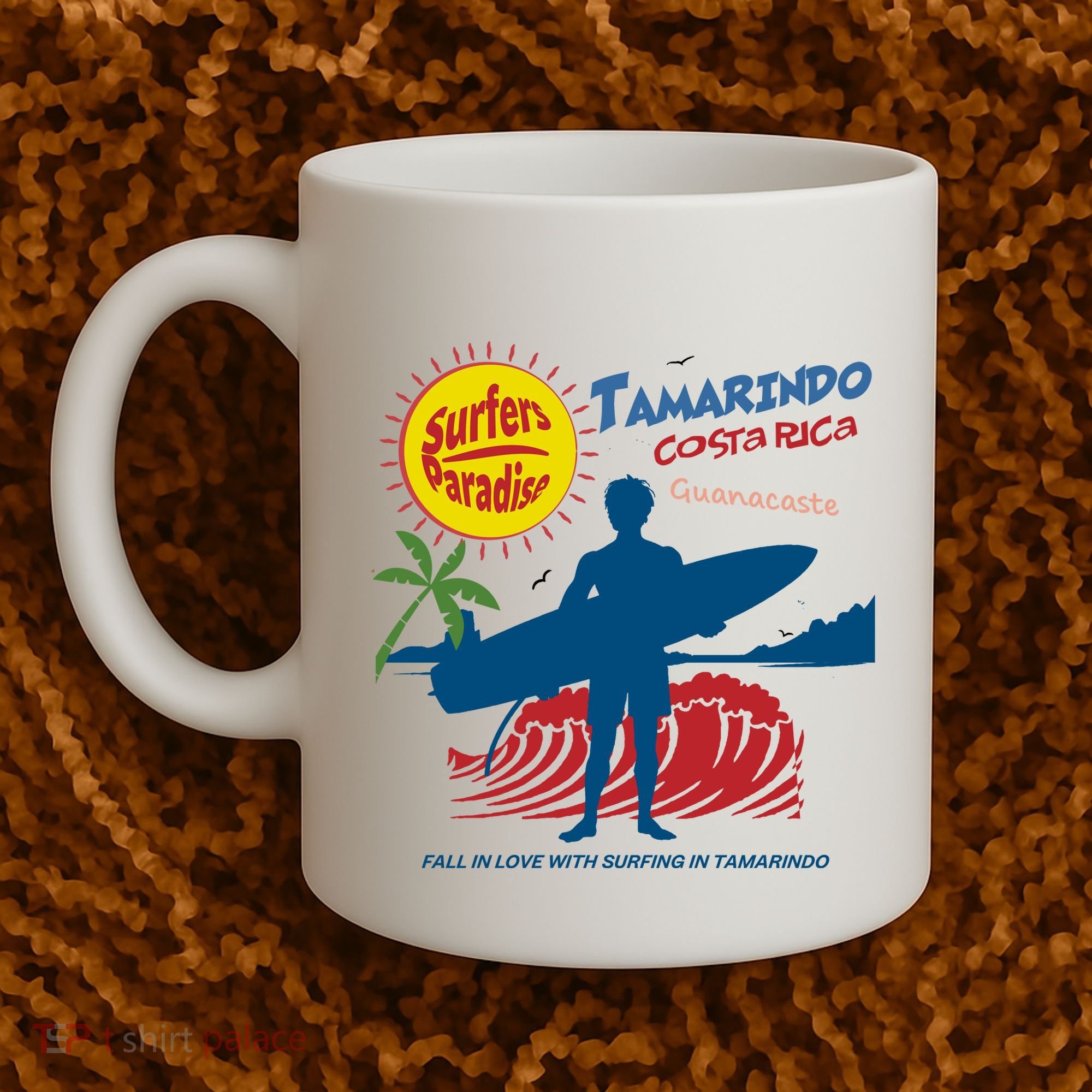 Tamarindo Costa Rica Surfer Coffee Mug