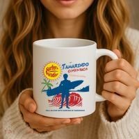 Tamarindo Costa Rica Surfer Coffee Mug thumb 3