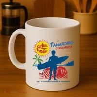 Tamarindo Costa Rica Surfer Coffee Mug thumb 4