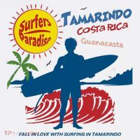 Tamarindo Costa Rica Surfer Mousepad thumb 1
