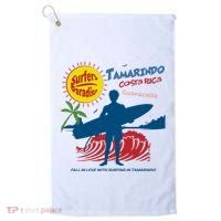 Tamarindo Costa Rica Surfer Golf Towel thumb 0