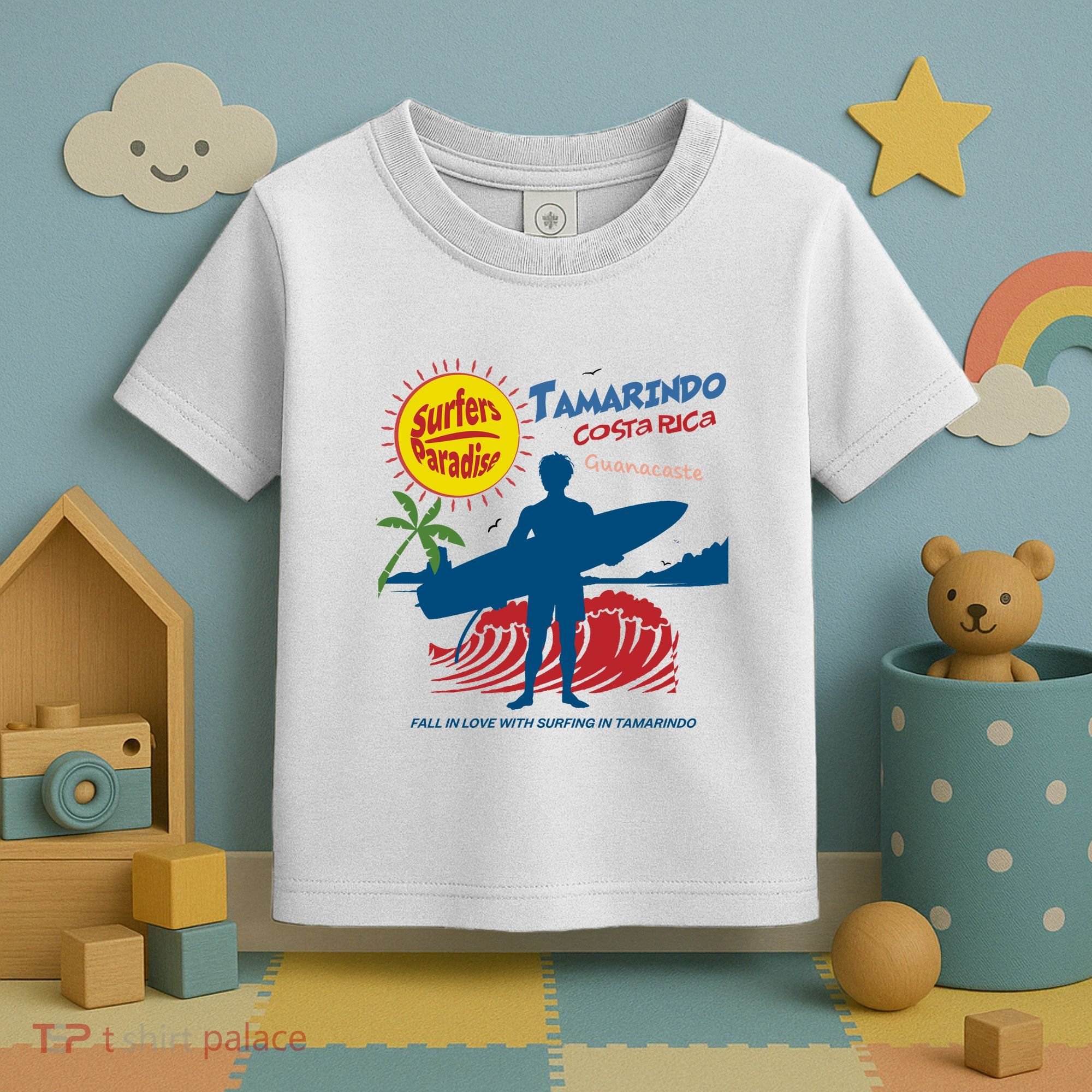 Tamarindo Costa Rica Surfer Toddler T-Shirt