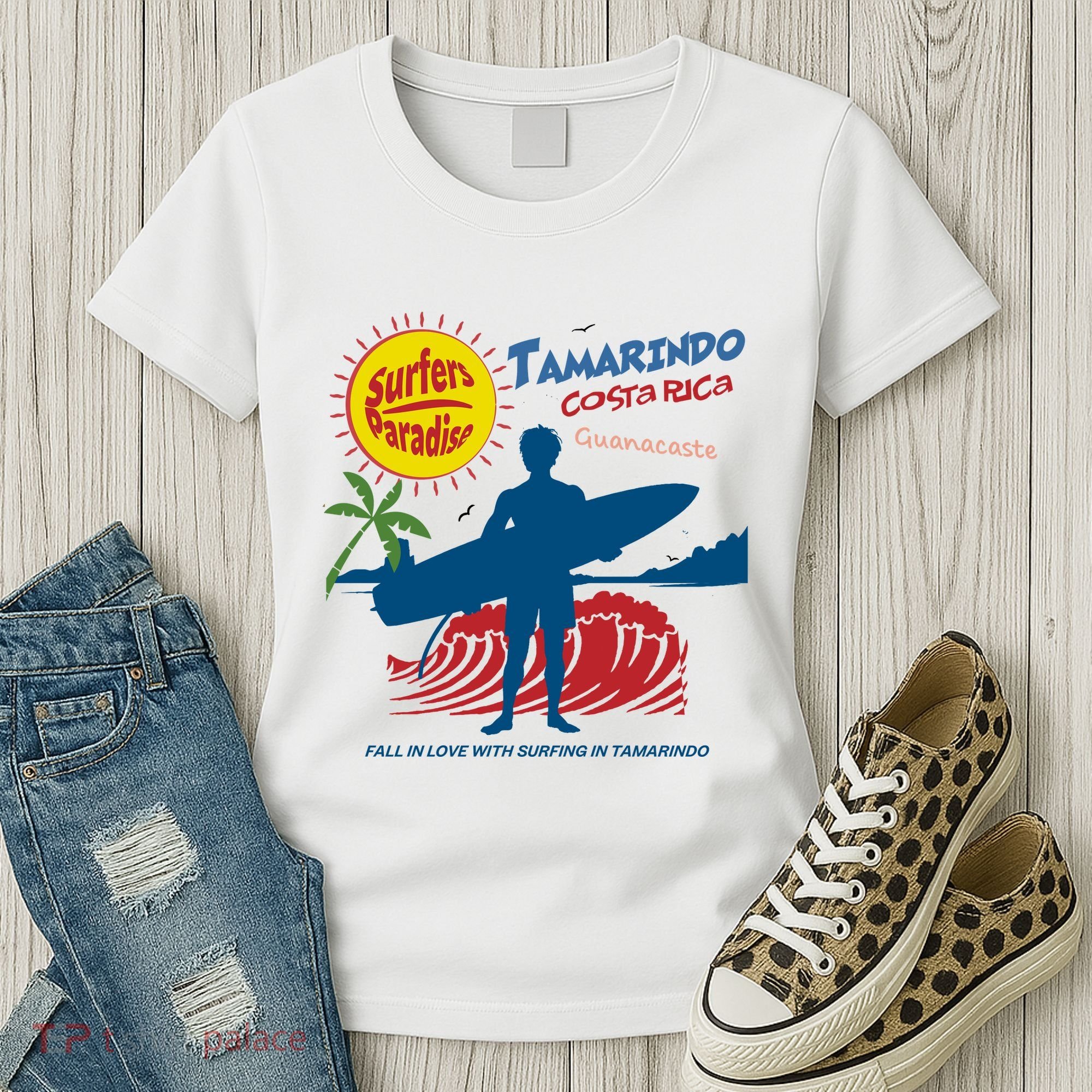 Tamarindo Costa Rica Surfer Women's T-Shirt
