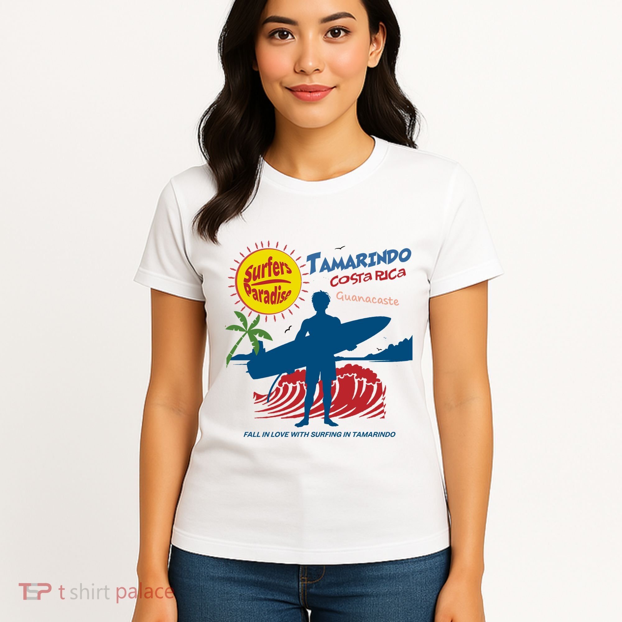 Tamarindo Costa Rica Surfer Women's T-Shirt
