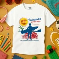 Tamarindo Costa Rica Surfer Kids T-Shirt thumb 3