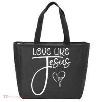 Trendy Christian Religious Love Like Jesus Tote Bag thumb 0