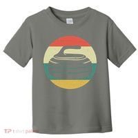 Team Curling Retro Sunset Sport Toddler T-Shirt thumb 0