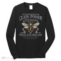 The Cicadas Reunion Cicada Nature Lover Summer 2024 Long Sleeve Shirt thumb 0