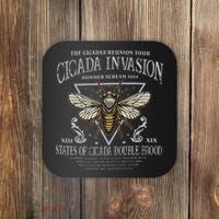 The Cicadas Reunion Cicada Nature Lover Summer 2024 Coaster thumb 0