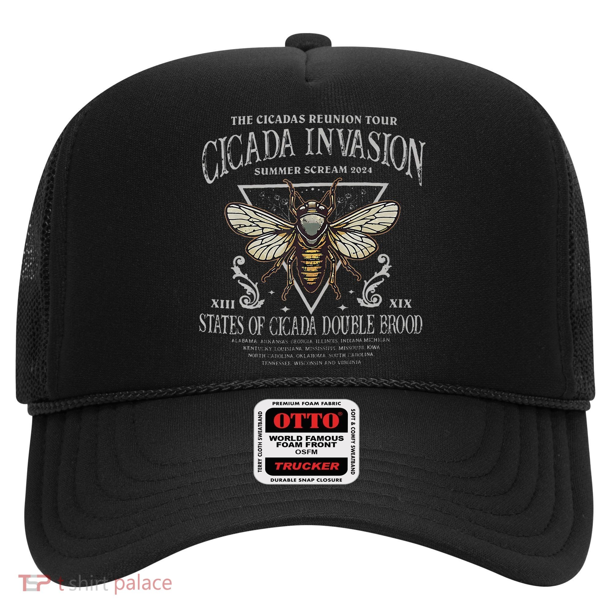 The Cicadas Reunion Cicada Nature Lover Summer 2024 Hat