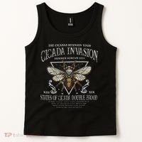 The Cicadas Reunion Cicada Nature Lover Summer 2024 Tank Top thumb 2