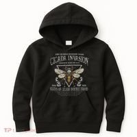 The Cicadas Reunion Cicada Nature Lover Summer 2024 Kids Hoodie thumb 0