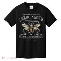 The Cicadas Reunion Cicada Nature Lover Summer 2024 Kids T-Shirt thumb 0