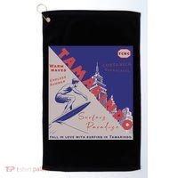 Tamarindo Costa Rica Surf Spots. Golf Towel thumb 0