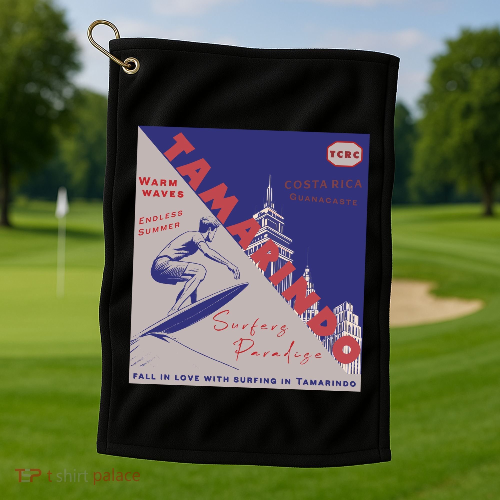 Tamarindo Costa Rica Surf Spots. Golf Towel