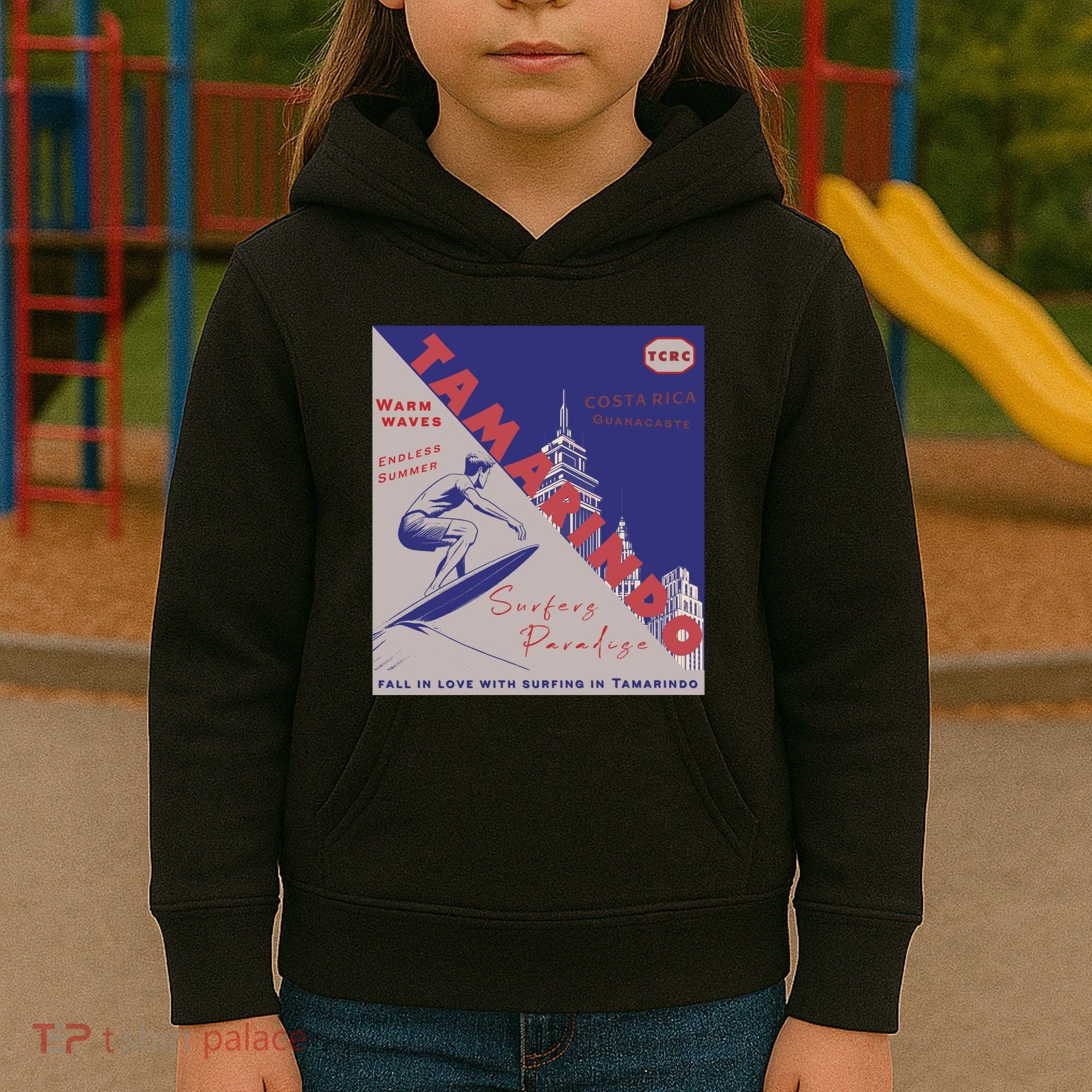 Tamarindo Costa Rica Surf Spots. Kids Hoodie