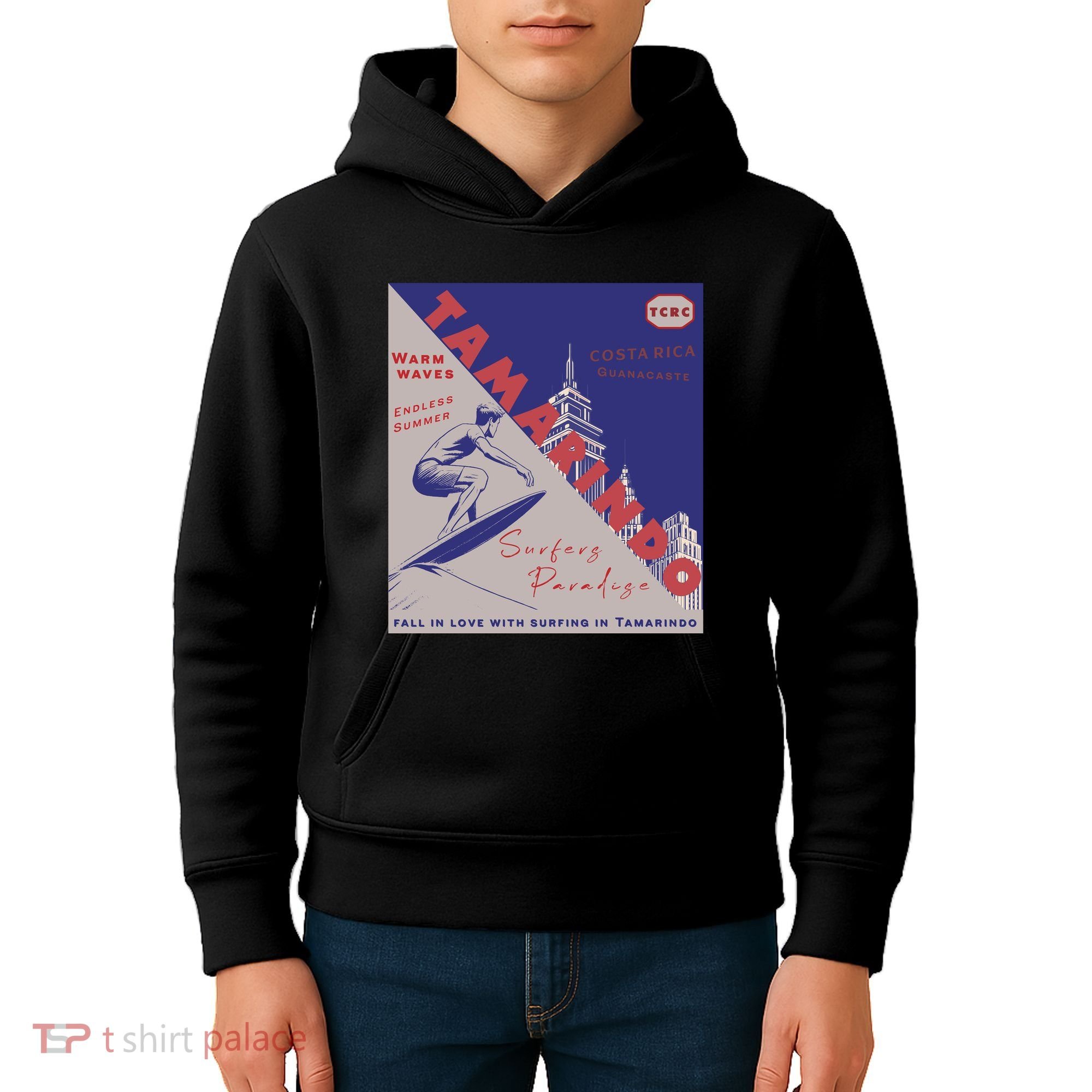 Tamarindo Costa Rica Surf Spots. Kids Hoodie