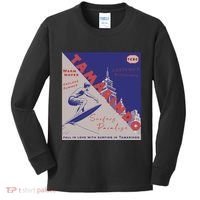 Tamarindo Costa Rica Surf Spots. Kids Long Sleeve Shirt thumb 0