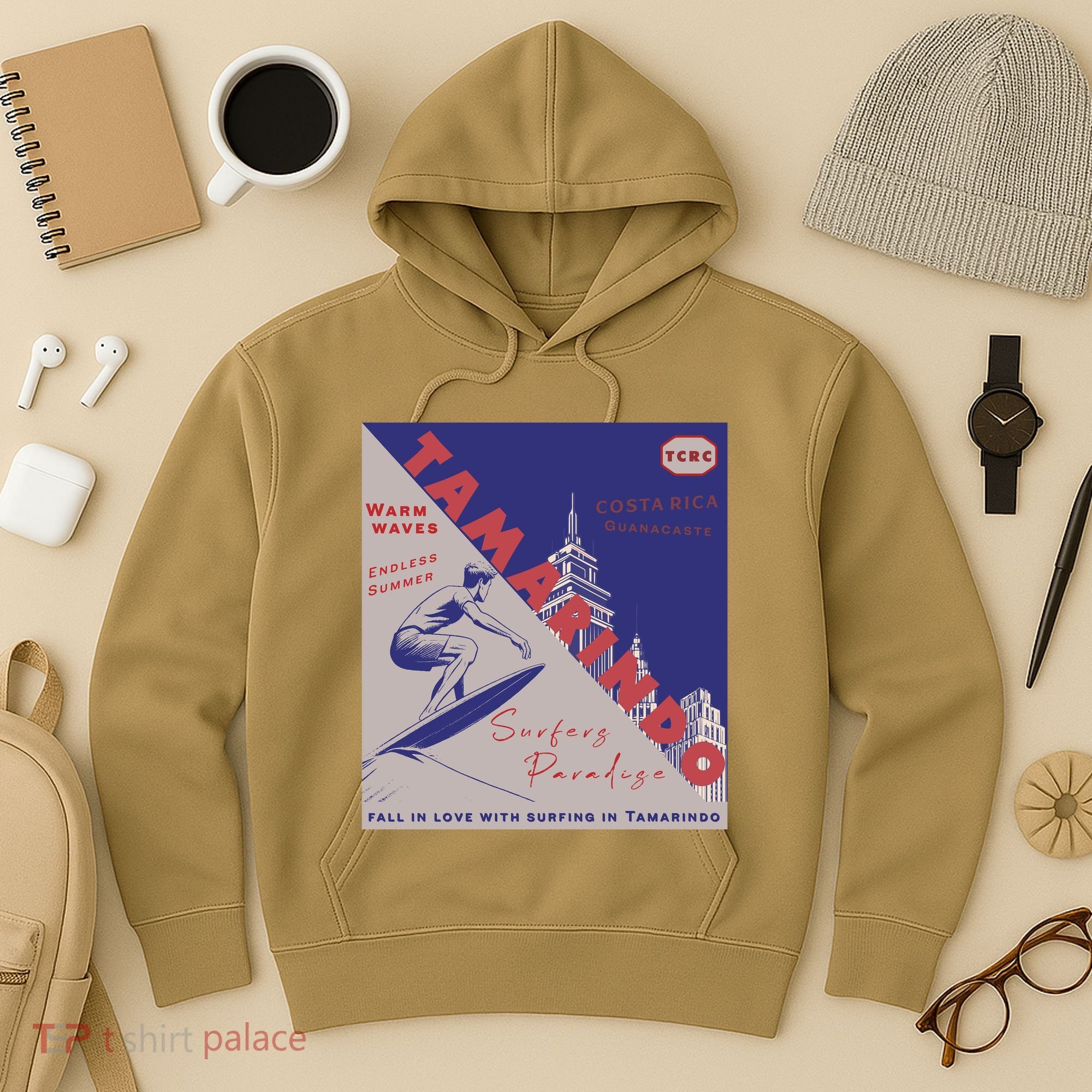 Tamarindo Costa Rica Surf Spots. Hoodie