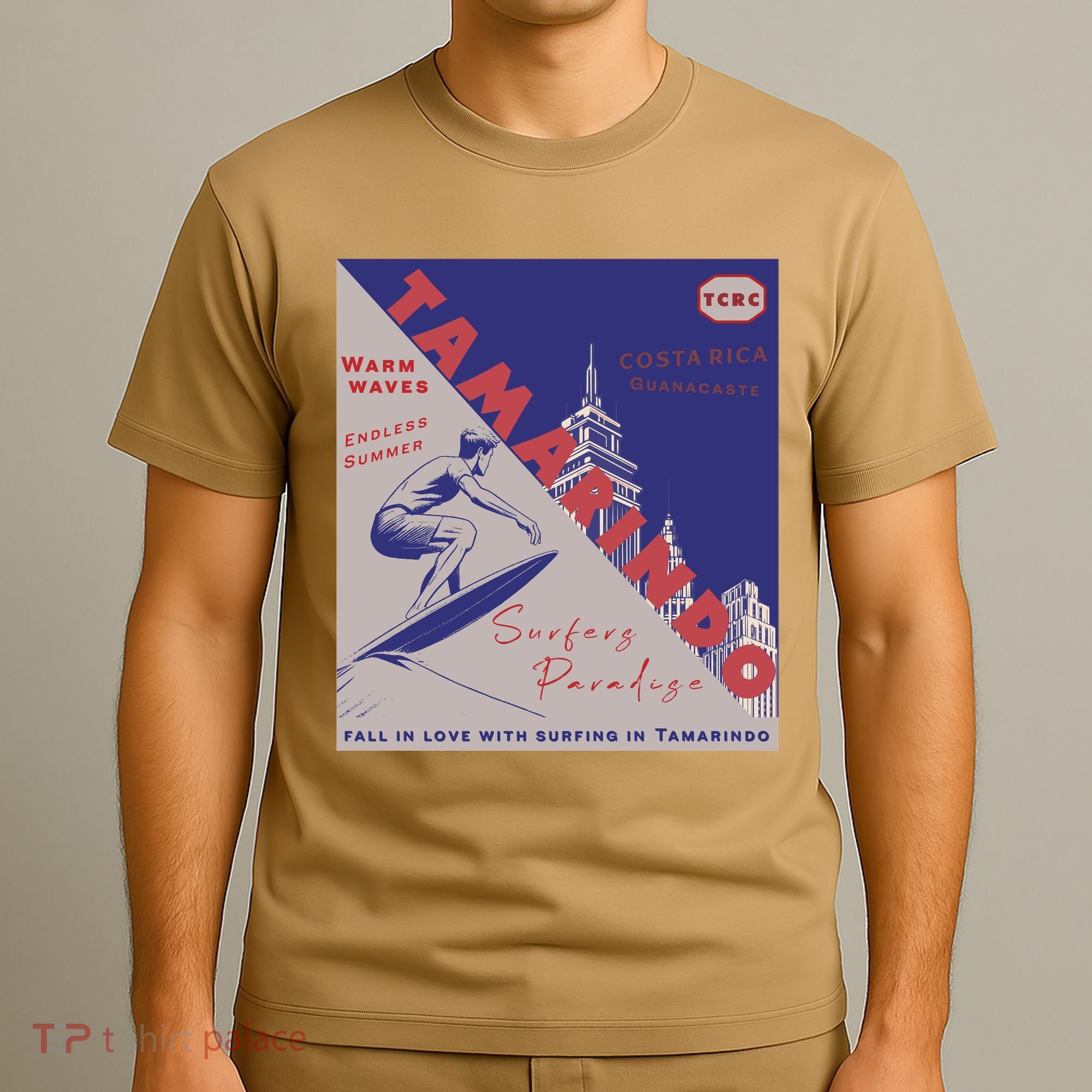 Tamarindo Costa Rica Surf Spots. T-Shirt