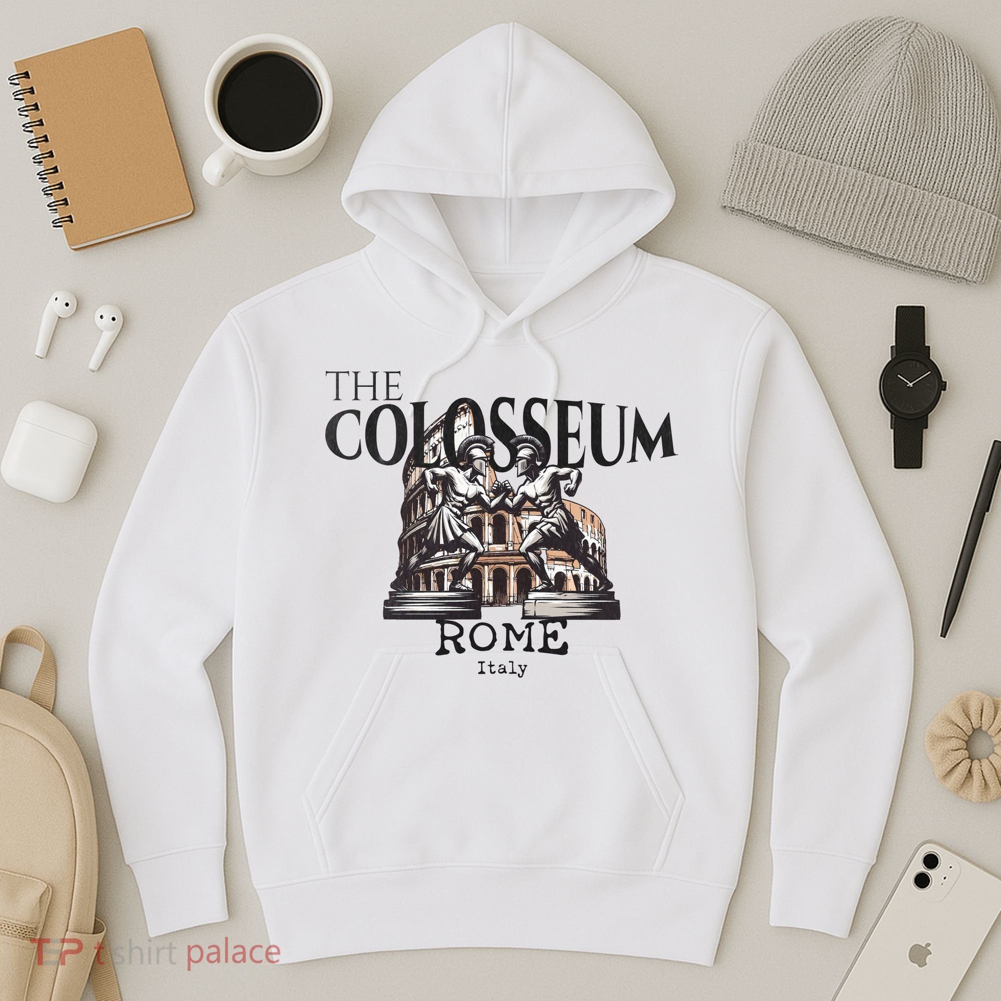 The Colosseum Rome Italy Hoodie