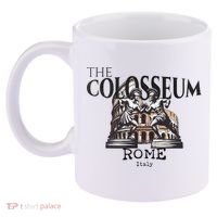 The Colosseum Rome Italy 11oz C Handle Ceramic Mug thumb 2