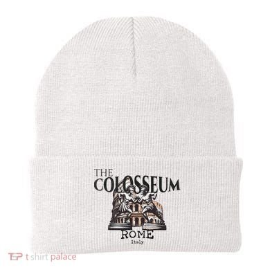 The Colosseum Rome Italy Beanie