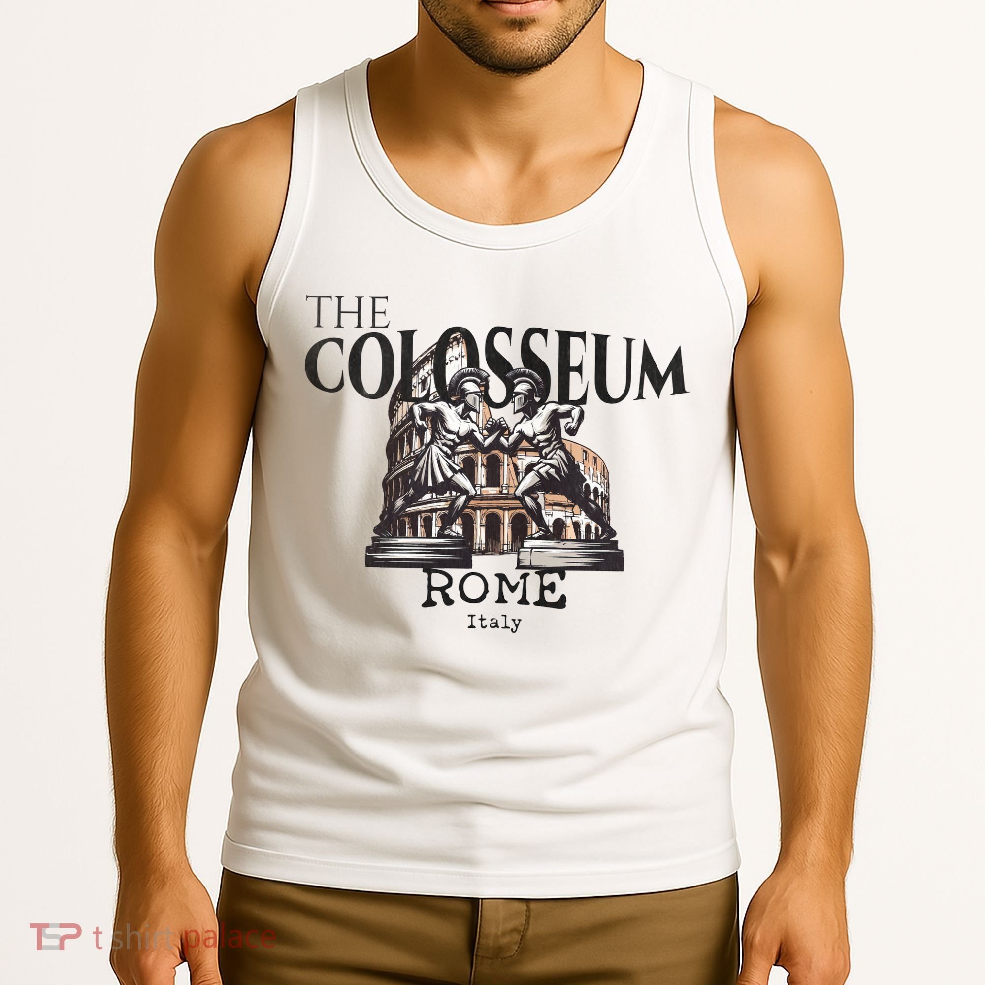 The Colosseum Rome Italy Tank Top
