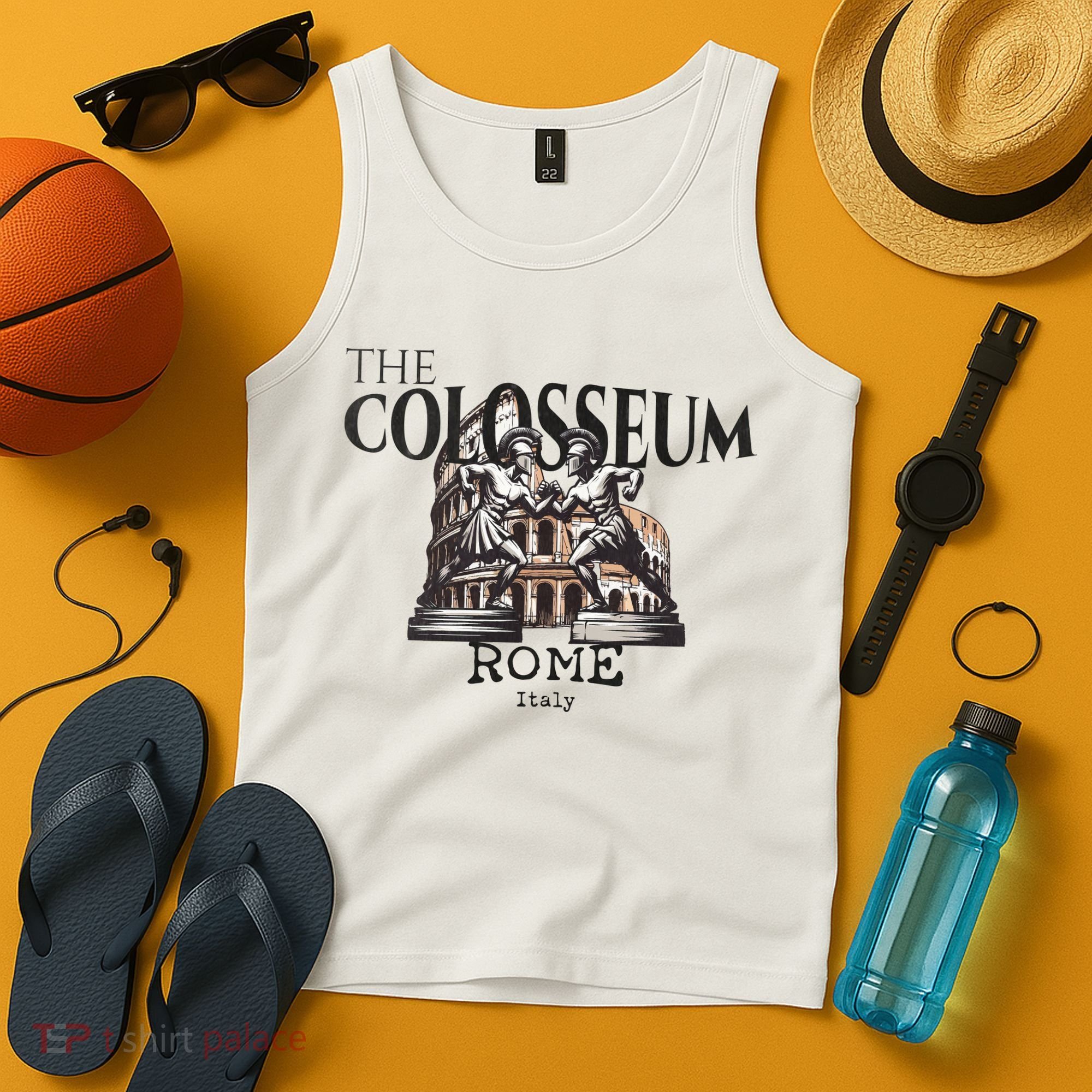 The Colosseum Rome Italy Tank Top