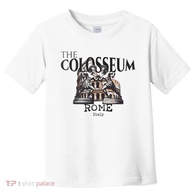 The Colosseum Rome Italy Toddler T-Shirt