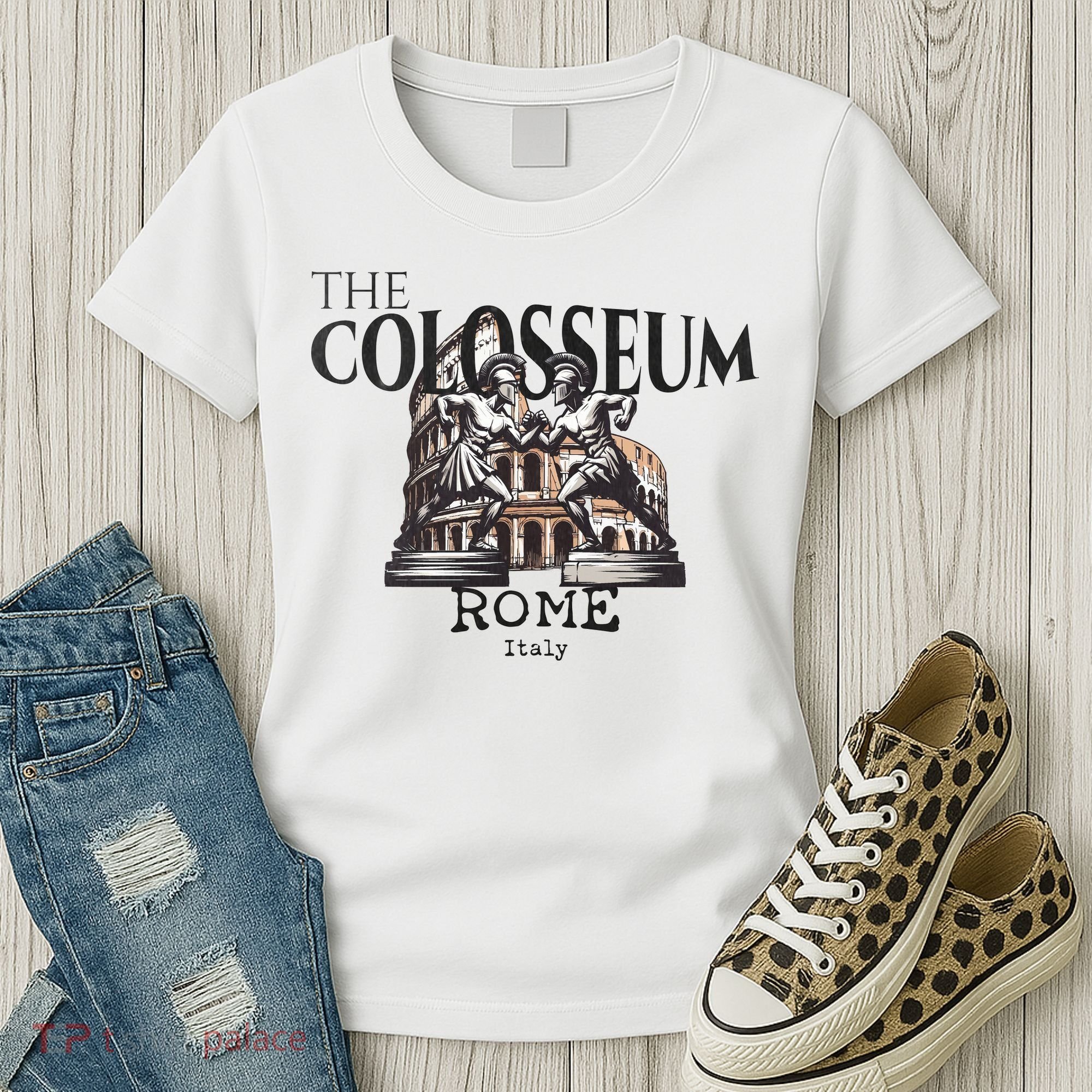 The Colosseum Rome Italy Women's T-Shirt