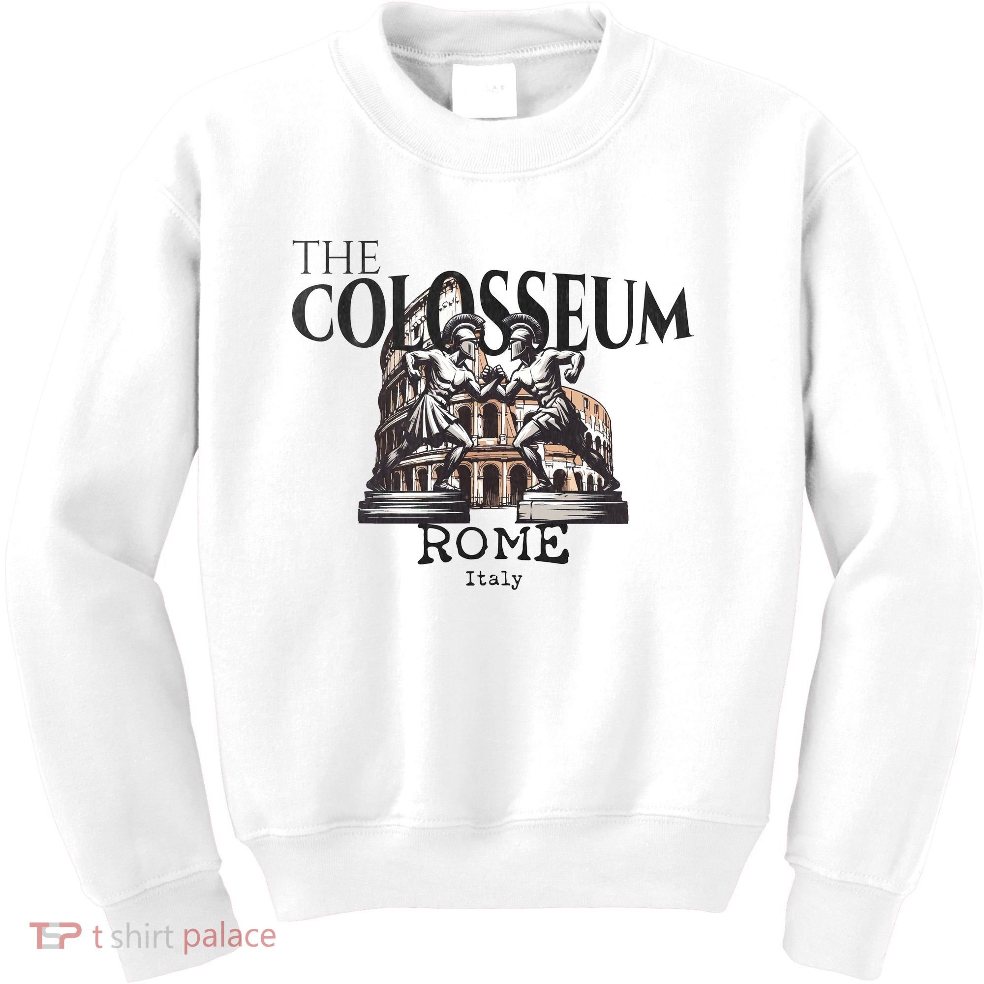 The Colosseum Rome Italy Kids Sweatshirt