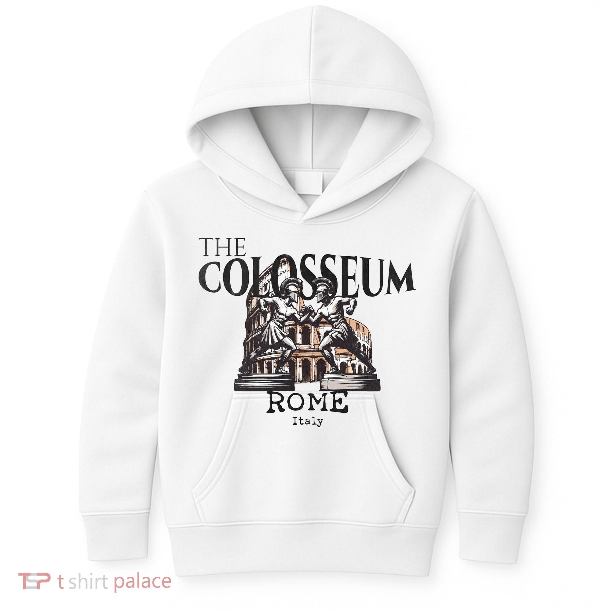 The Colosseum Rome Italy Kids Hoodie