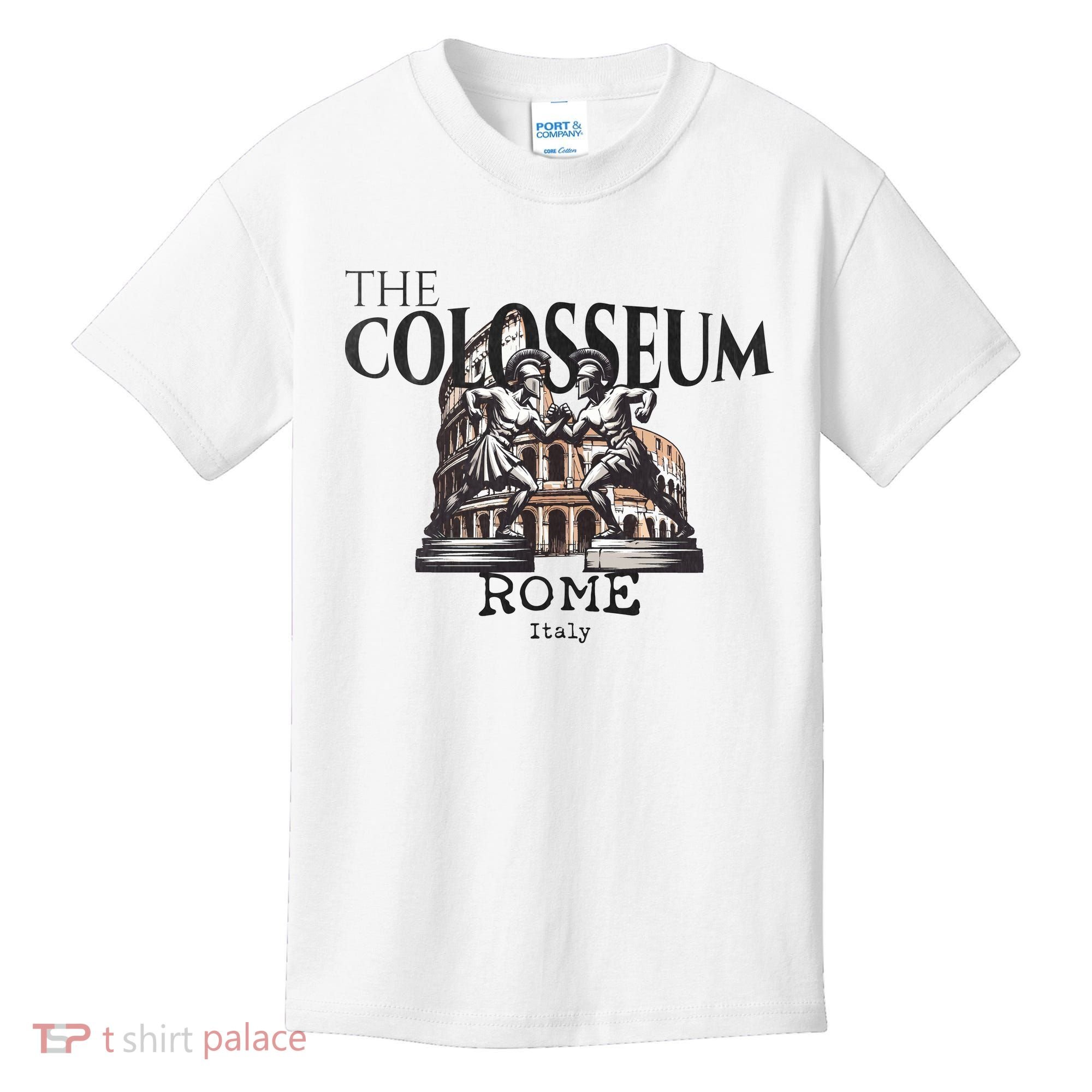 The Colosseum Rome Italy Kids T-Shirt