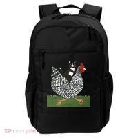 Tuxedo Cat Riding A Chicken Gift Backpack thumb 0