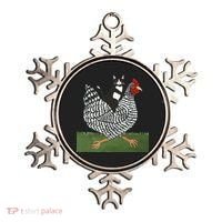 Tuxedo Cat Riding A Chicken Gift Ornament thumb 0