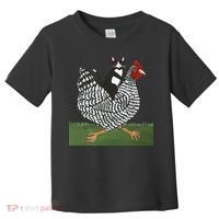 Tuxedo Cat Riding A Chicken Gift Toddler T-Shirt thumb 0