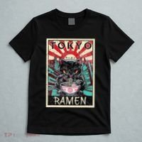 Tokyo Cat Ramen Noodles Kawaii Japanese Asian Food Lover T-Shirt thumb 5
