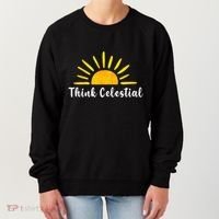 Think Celestial Retro Sunshine Quoes Women's Sweatshirt thumb 0