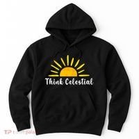 Think Celestial Retro Sunshine Quoes Hoodie thumb 0