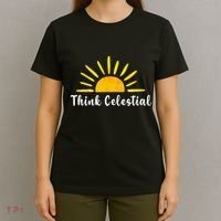 Think Celestial Retro Sunshine Quoes T-Shirt thumb 4