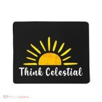 Think Celestial Retro Sunshine Quoes Mousepad thumb 0