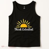 Think Celestial Retro Sunshine Quoes Tank Top thumb 2