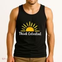 Think Celestial Retro Sunshine Quoes Tank Top thumb 3