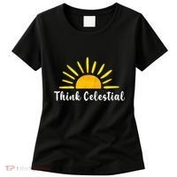 Think Celestial Retro Sunshine Quoes Women's T-Shirt thumb 0