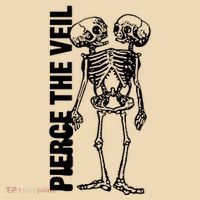 Tan Conjoined Skeleton Tote Bag thumb 4