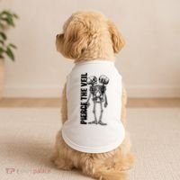 Tan Conjoined Skeleton Doggie Tank thumb 2
